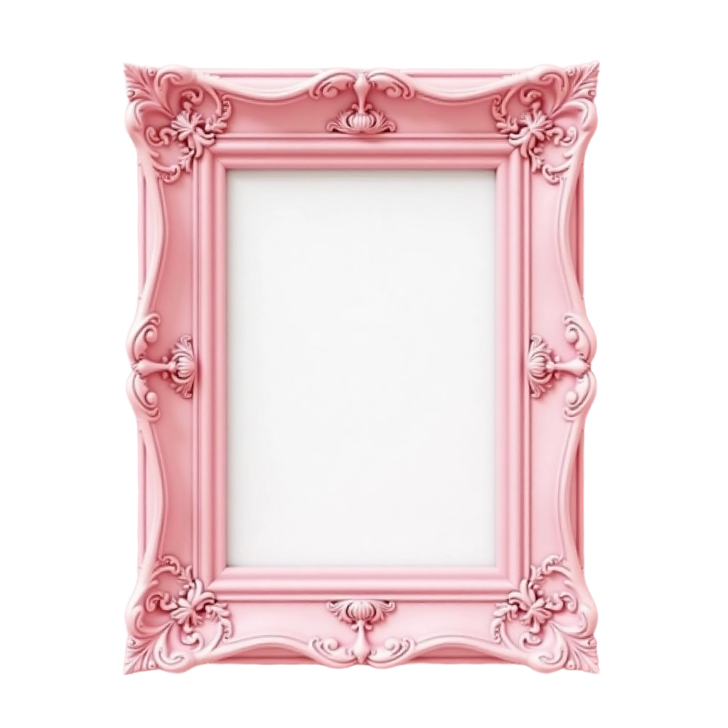 Elegant Pink Frame